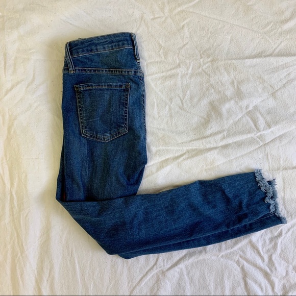 JUST BLACK DENIM STRIPE SKINNY JEANS - Picture 5 of 7